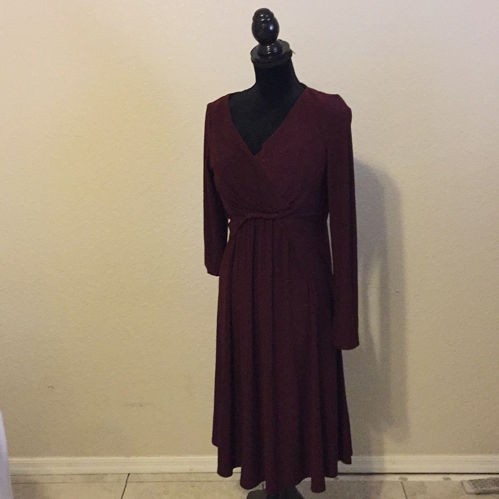 Jones New York Dress in Burgandy